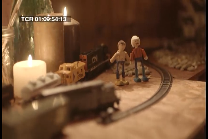 Still from Little Man vs. Big Power ending sequence